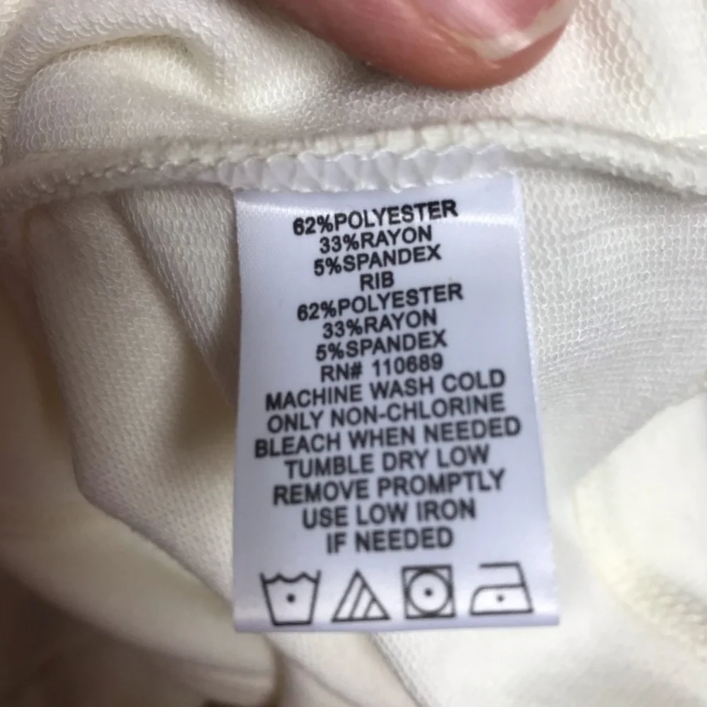 Cee Bee Cream Soft Zip Front Hoodie Small Cabincore Casual Chilly Weather - Picture 7 of 7